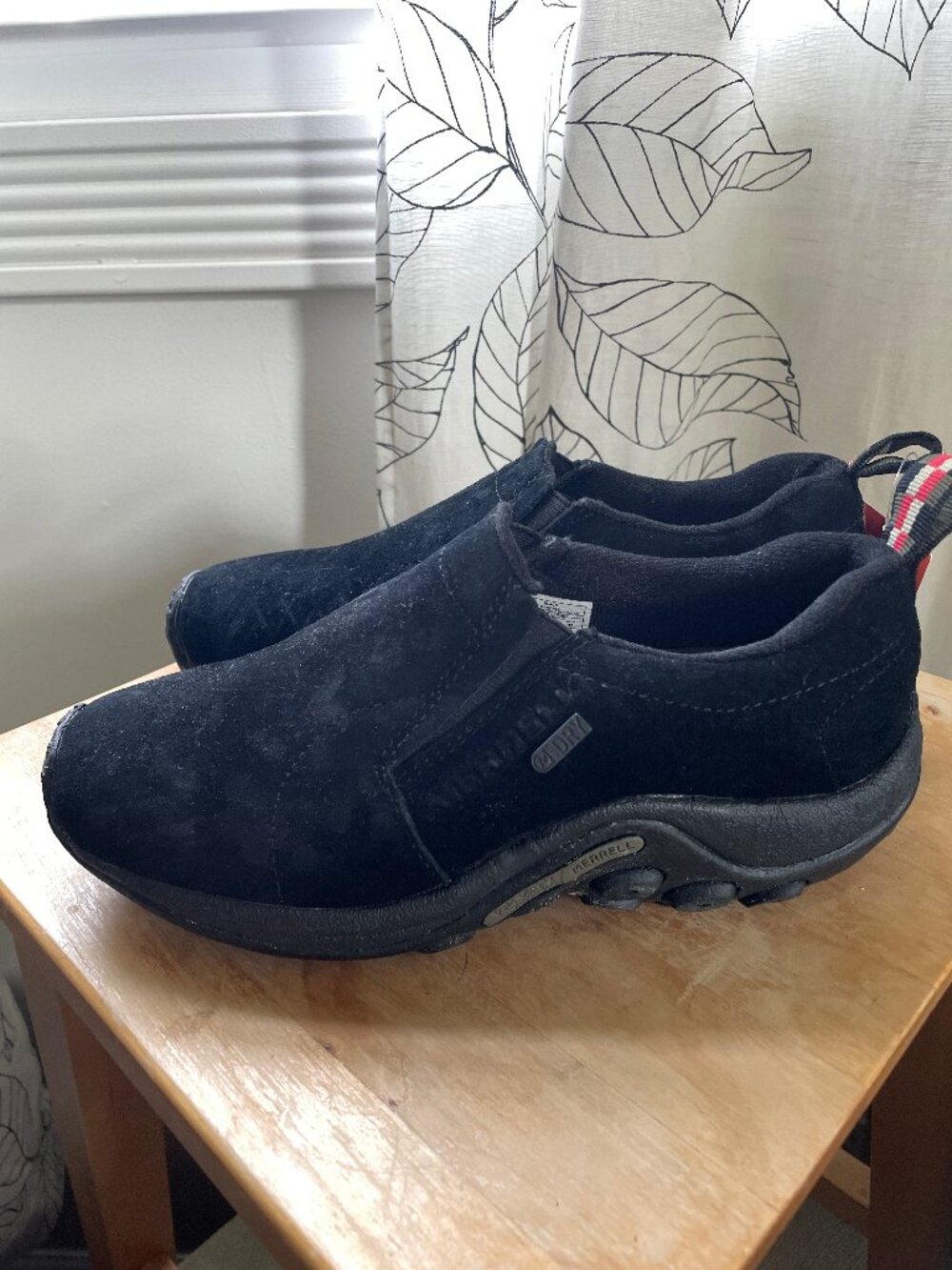 Merrell Slip On Jungle Moc Shoes Women 6.5 Black New With Tags - Picture 6 of 10